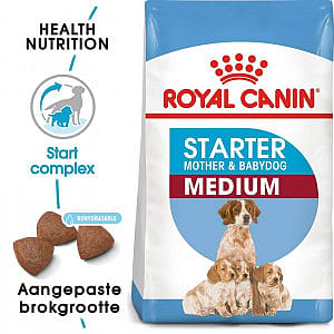 ROYAL CANIN® Medium Dog Starter 10-25Kg 12kg - Hondenvoer voor een middelgrote, drachtige of zogende teef en haar pups