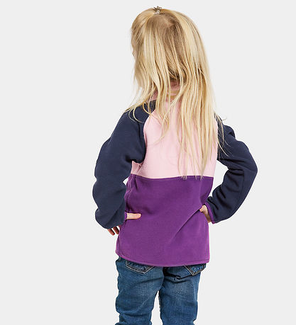Didriksons Fleecejakke - Monte - Royal Purple
