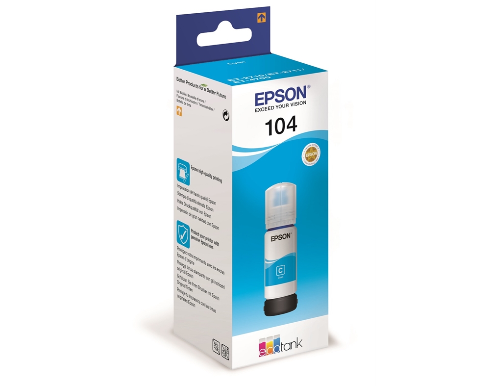 TINTEIRO EPSON CYAN ECOTANK ET-104