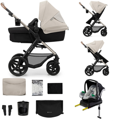 Kinderkraft MOOV 2 4-in-1 Duovogn, Moonlight Grey