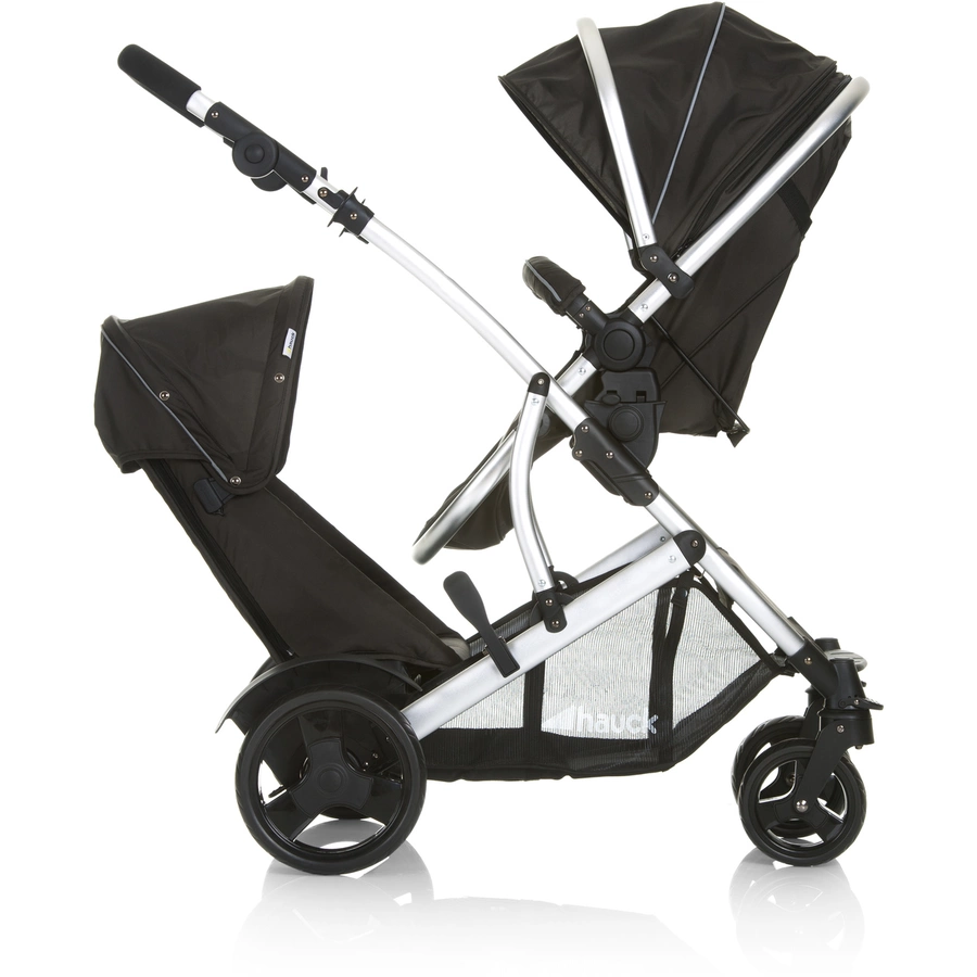 hauck Geschwisterwagen Duett 2 BlackForest