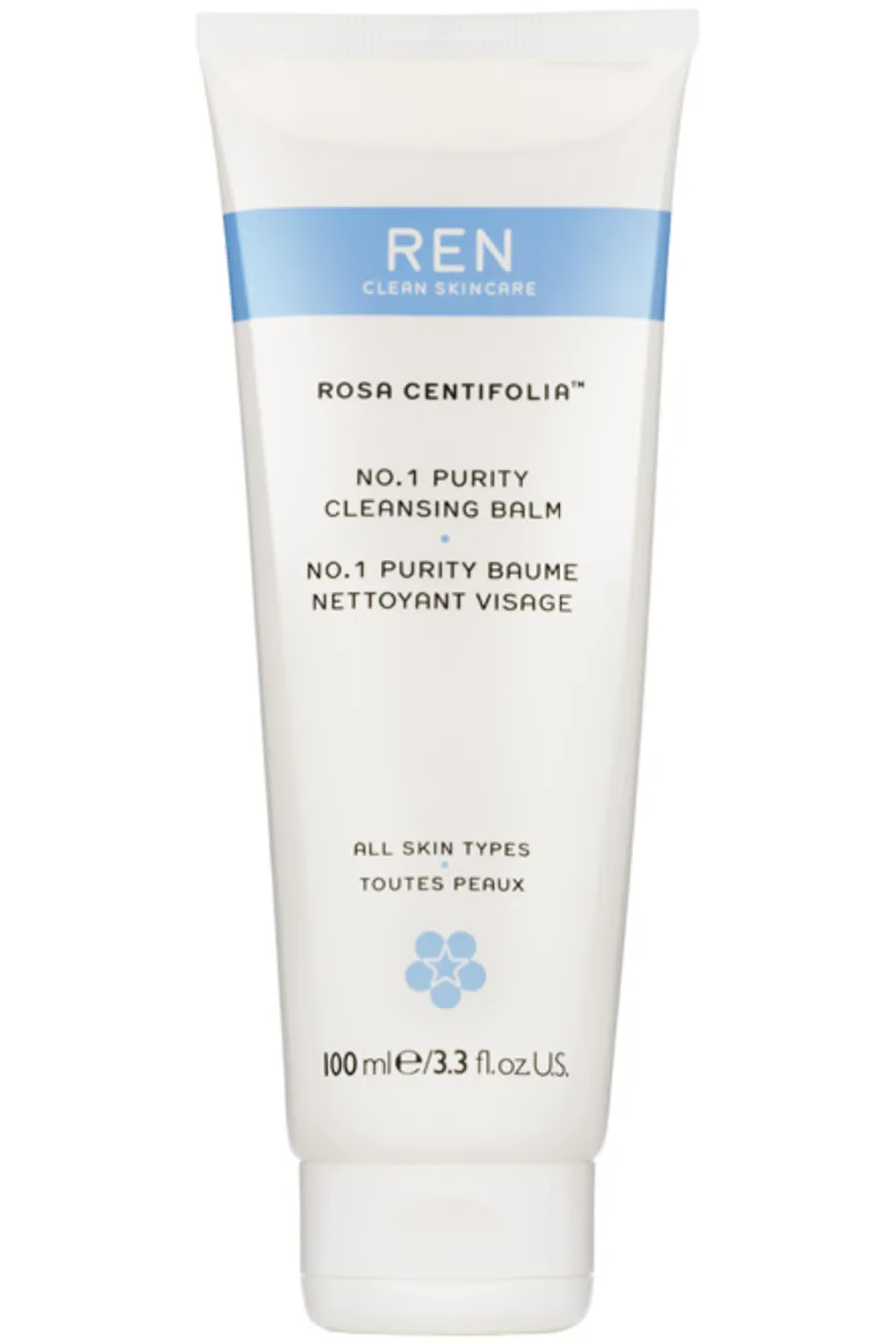 REN Baume Nettoyant Visage No.1 Purity Rosa Centifolia-100 ml