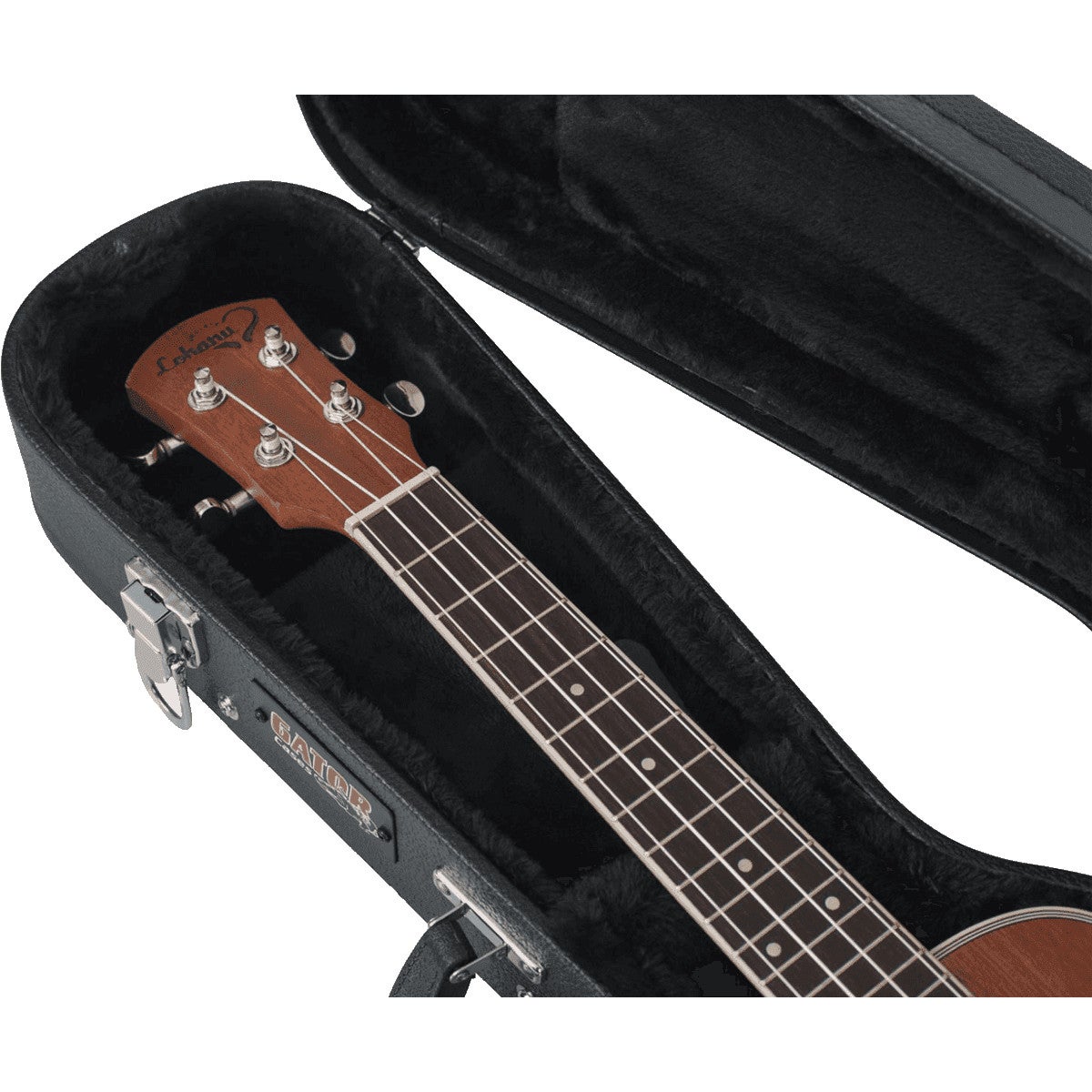 Gator Cases GWE-UKE-CON houten koffer voor concert ukelele