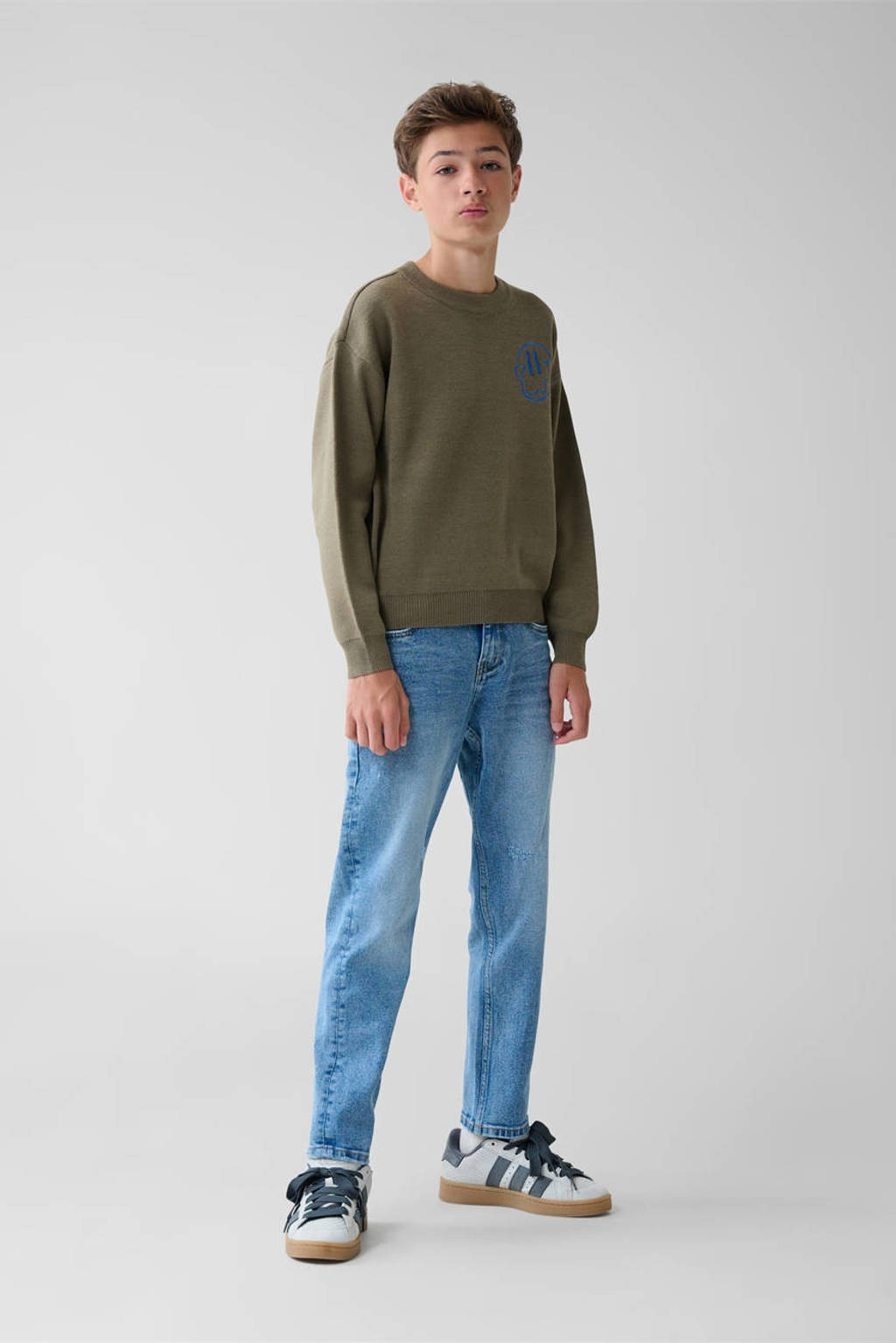 Shoeby loose fit jeans medium blue denim