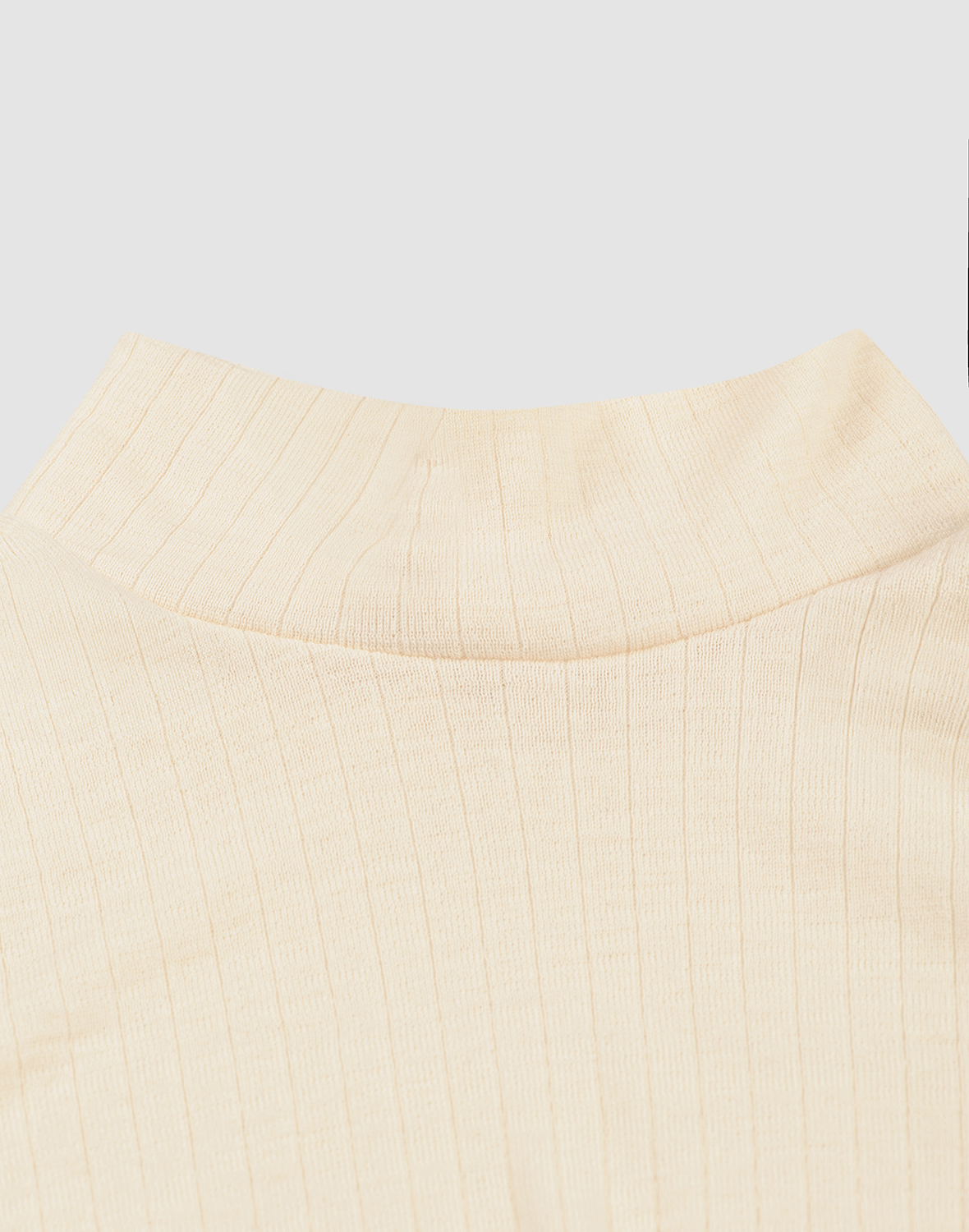 Tanktop met hoge hals van merinowol voor dames