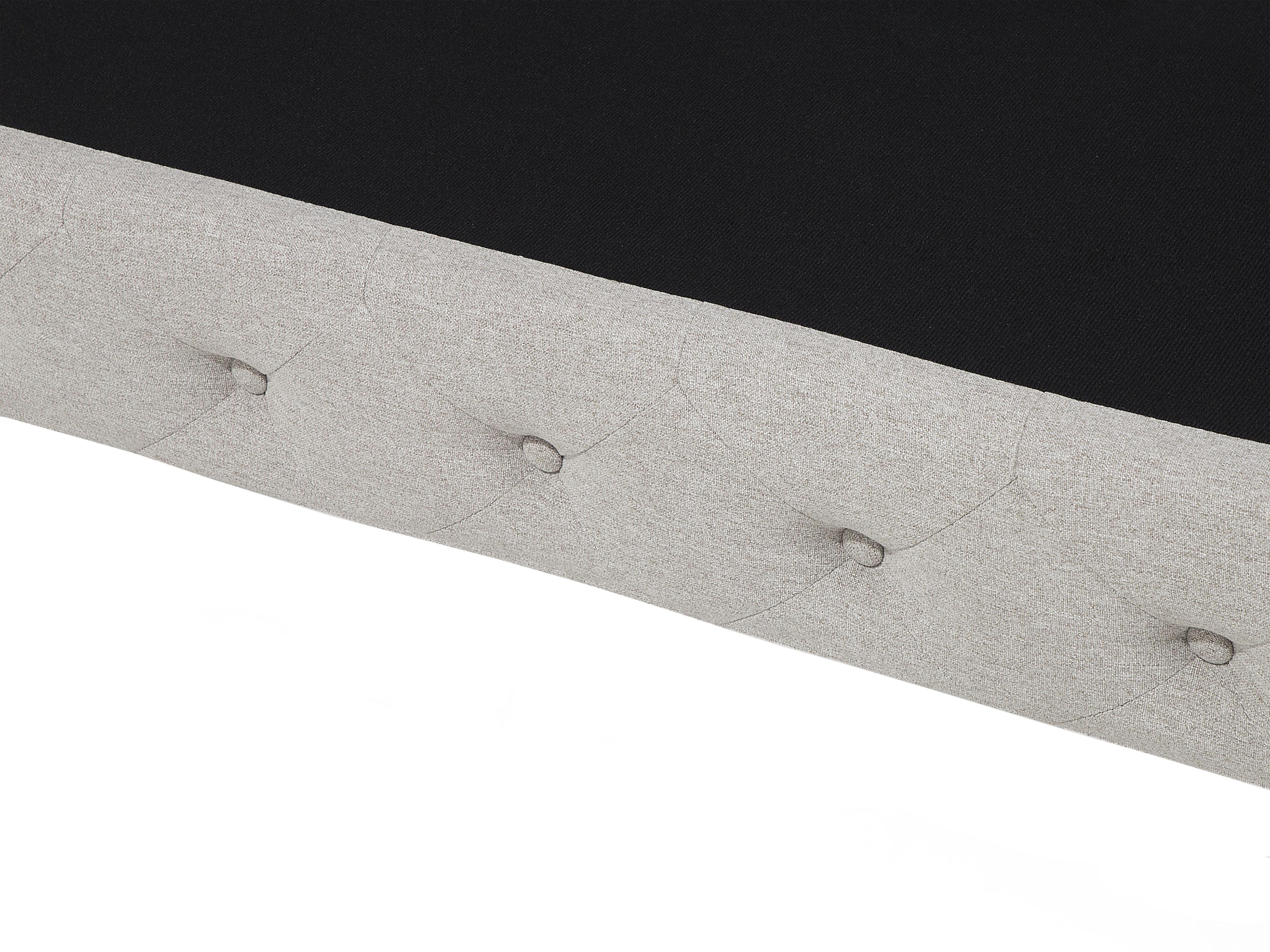 Bank 2-zits VISSLAND Stof Lichtbeige