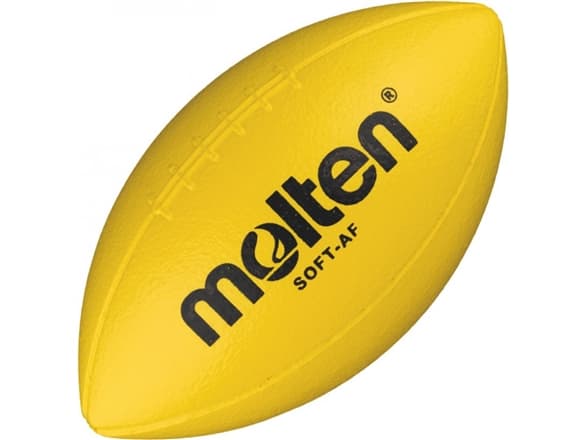 Myk rugbyball MOLTEN SOFT-AF, gul