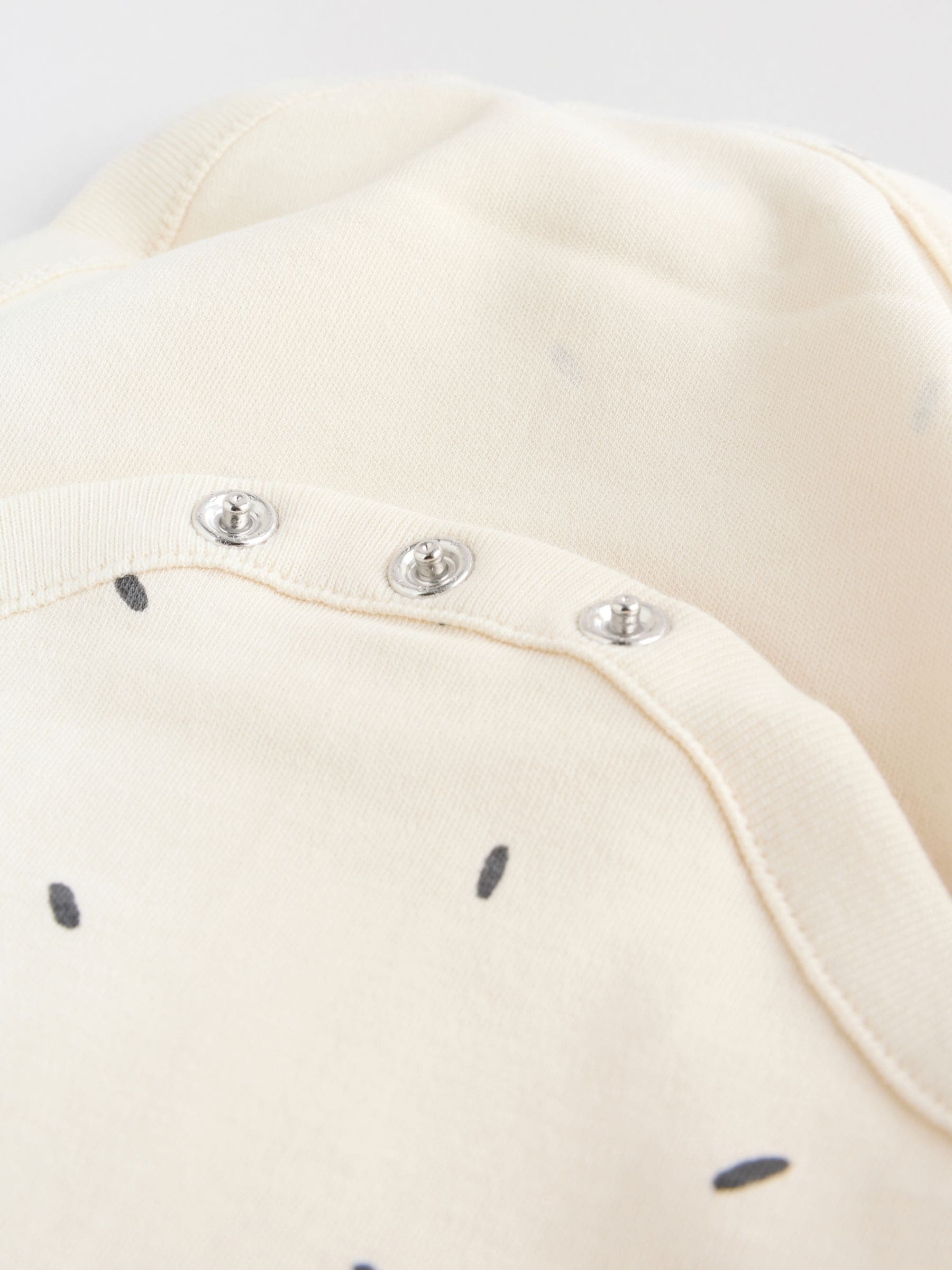 Monochroom - Set van 5 rompers met lange mouwen