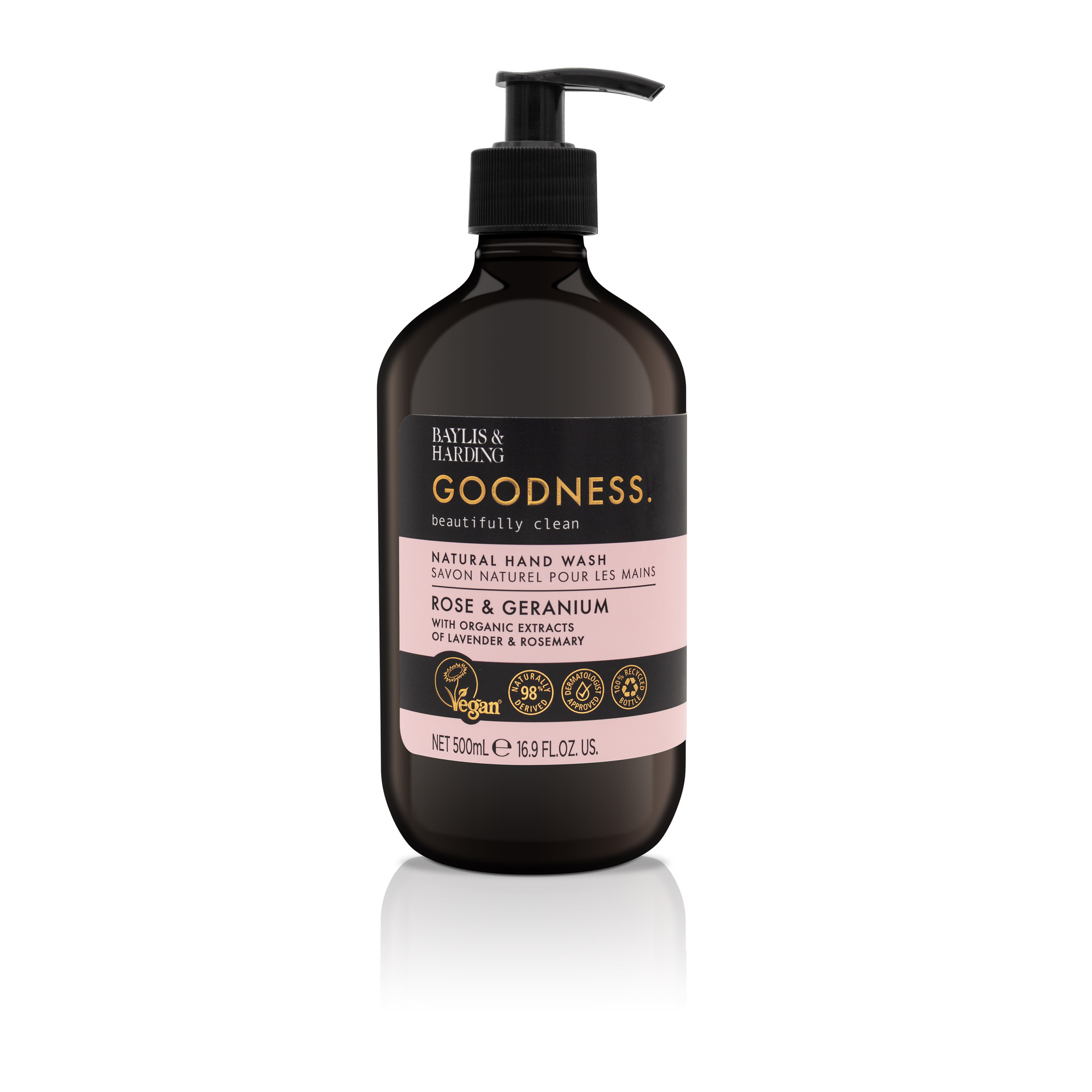 Baylis&Harding Goodness Rose & Geranium Hand Wash 500ml