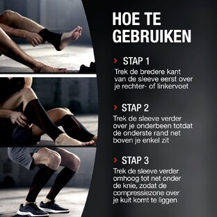 Hansaplast Sportcompressie Kuitsleeves 1PR