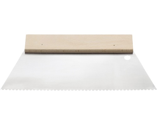 Lijmspatel 25 cm 2x3 getand