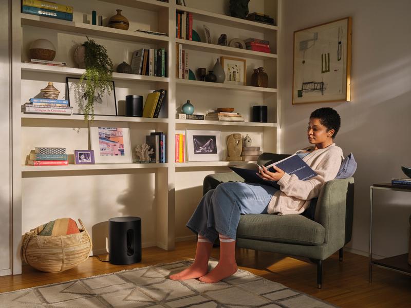 Sonos Smart Soundbar Beam Gen 2 Kit Sub Mini Schwarz Beeindruckende Soundbar für das gesamte Zuhause inklusive Subwoofer