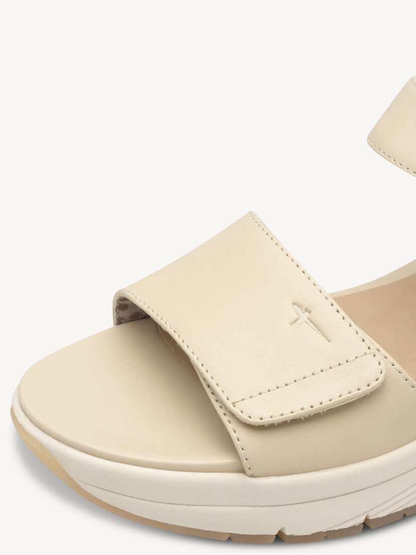 Leren Sandaal - beige
