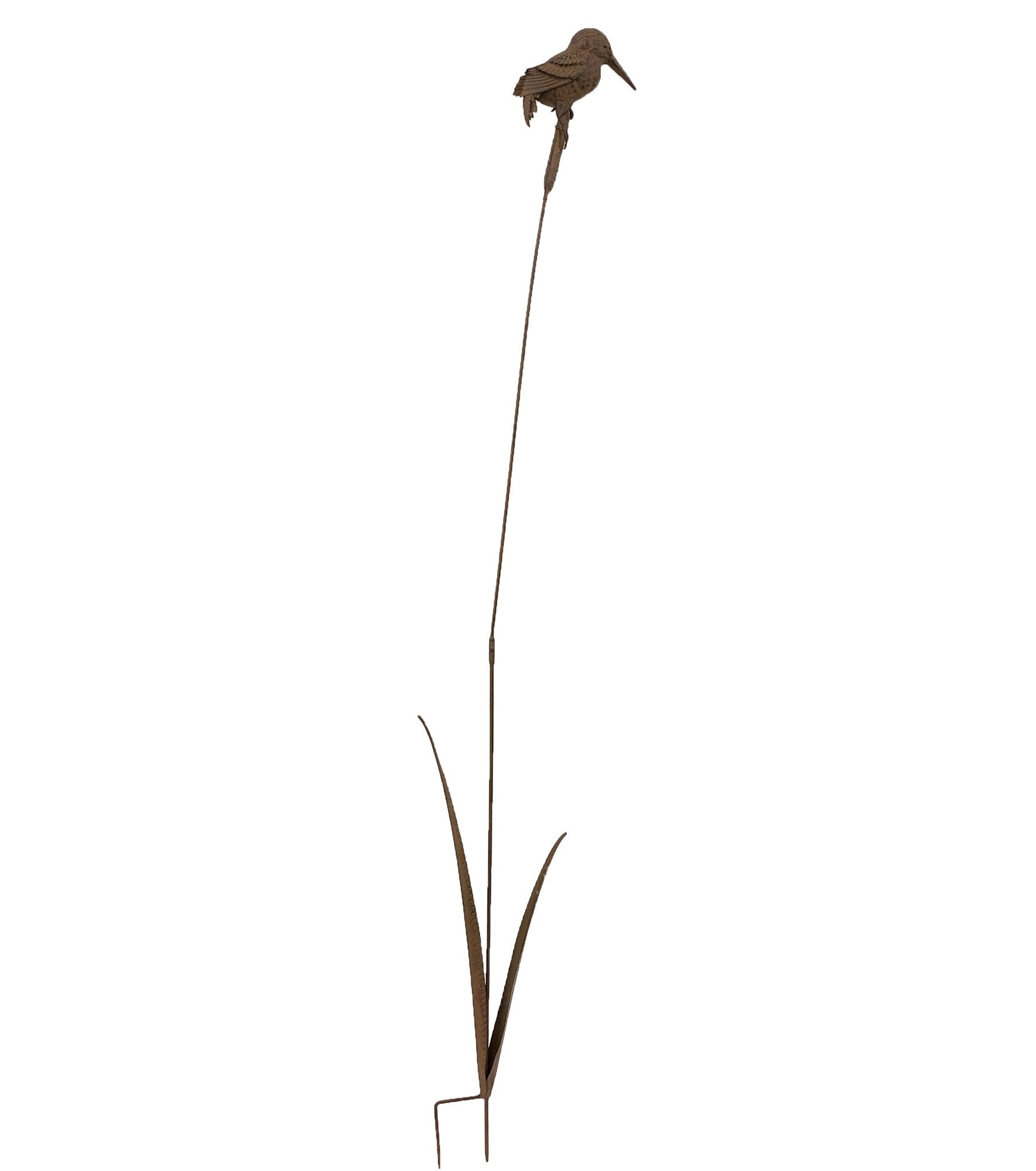 Gartenstecker 'Eisvogel' aus Eisen, H 183 cm, B 38 cm, L 15 cm günstig bestellen