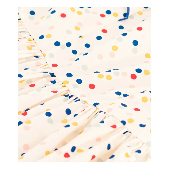 Petit Bateau Robe Mia Popeline | Ecru