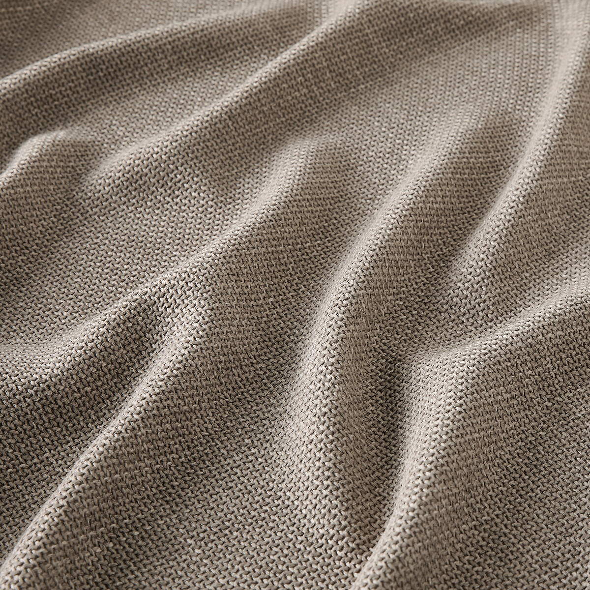 LA REDOUTE INTERIEURS<br>Cortina com efeito trançado e fita de pregas, Montego