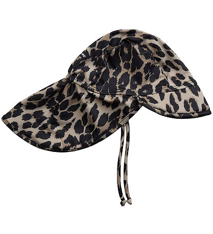 Sofie Schnoor Bademütze - Schwester - UV50+ - Light Brown Leopar