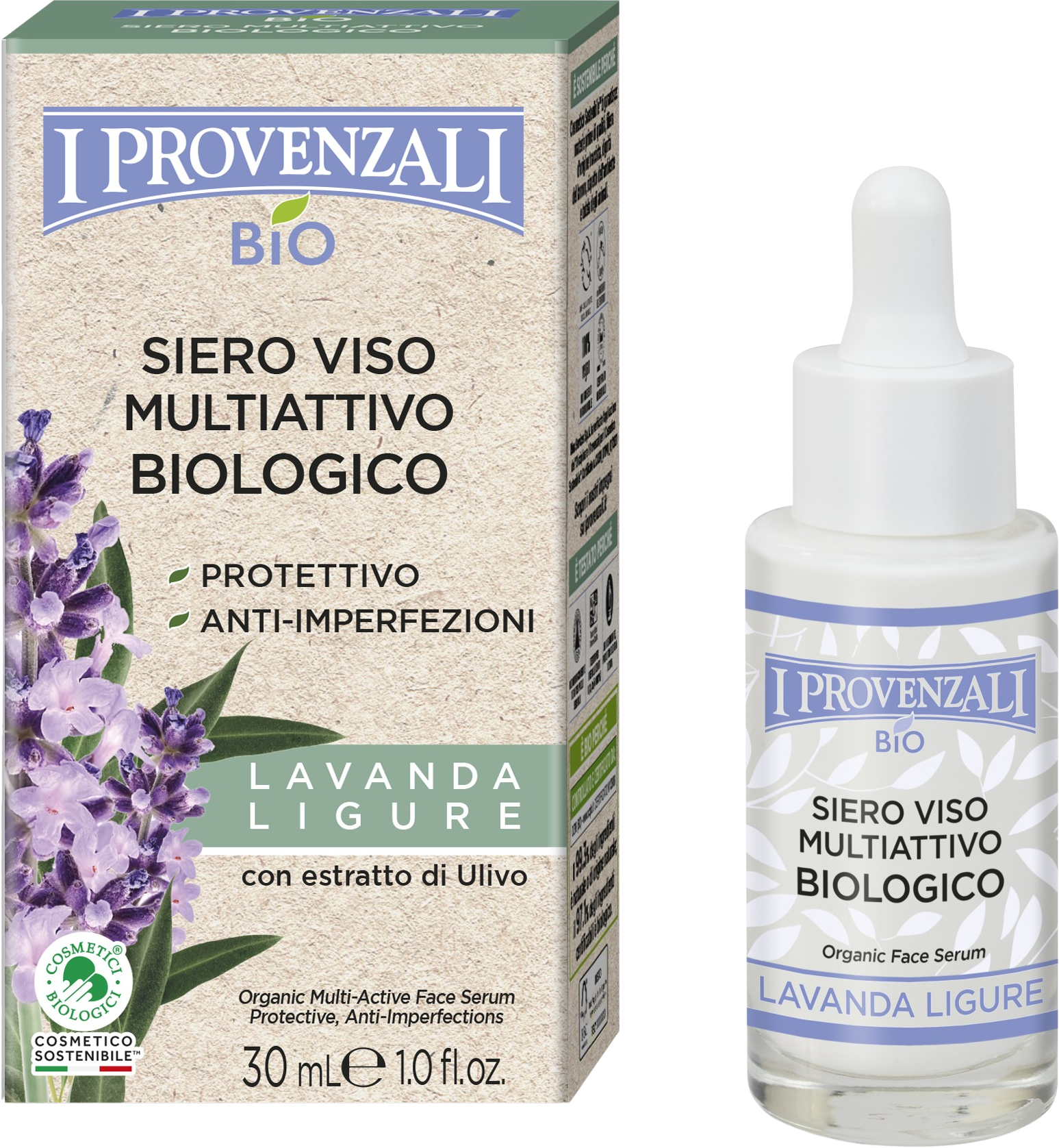 I PROVENZALI  Lavendel Gesichtsserum, 30 ml
