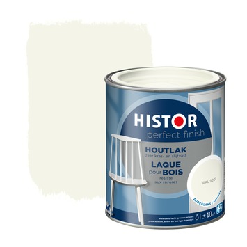 Histor Perfect Finish houtlak zijdeglans RAL 9001 wit 750 ml