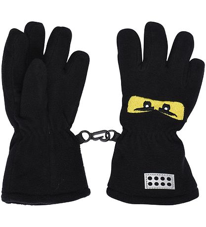 LEGO? Ninjago Handsker - Fleece - Sort m. Øjne