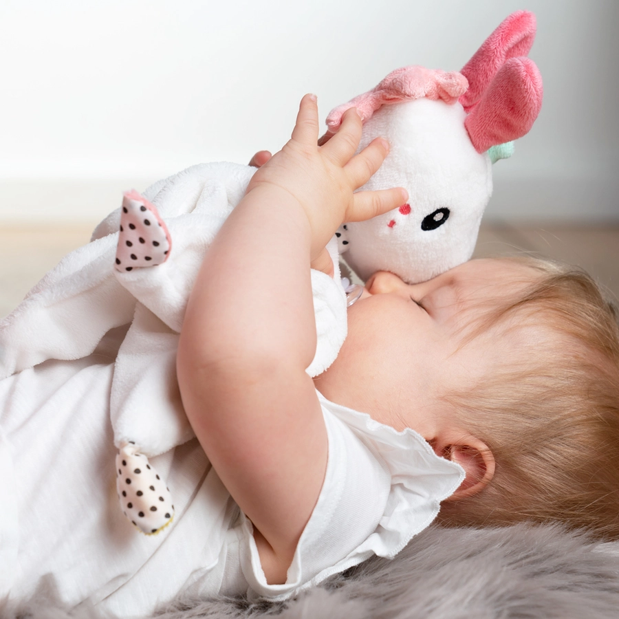 fehn® Aiko & Yuki Schmusetuch Einhorn