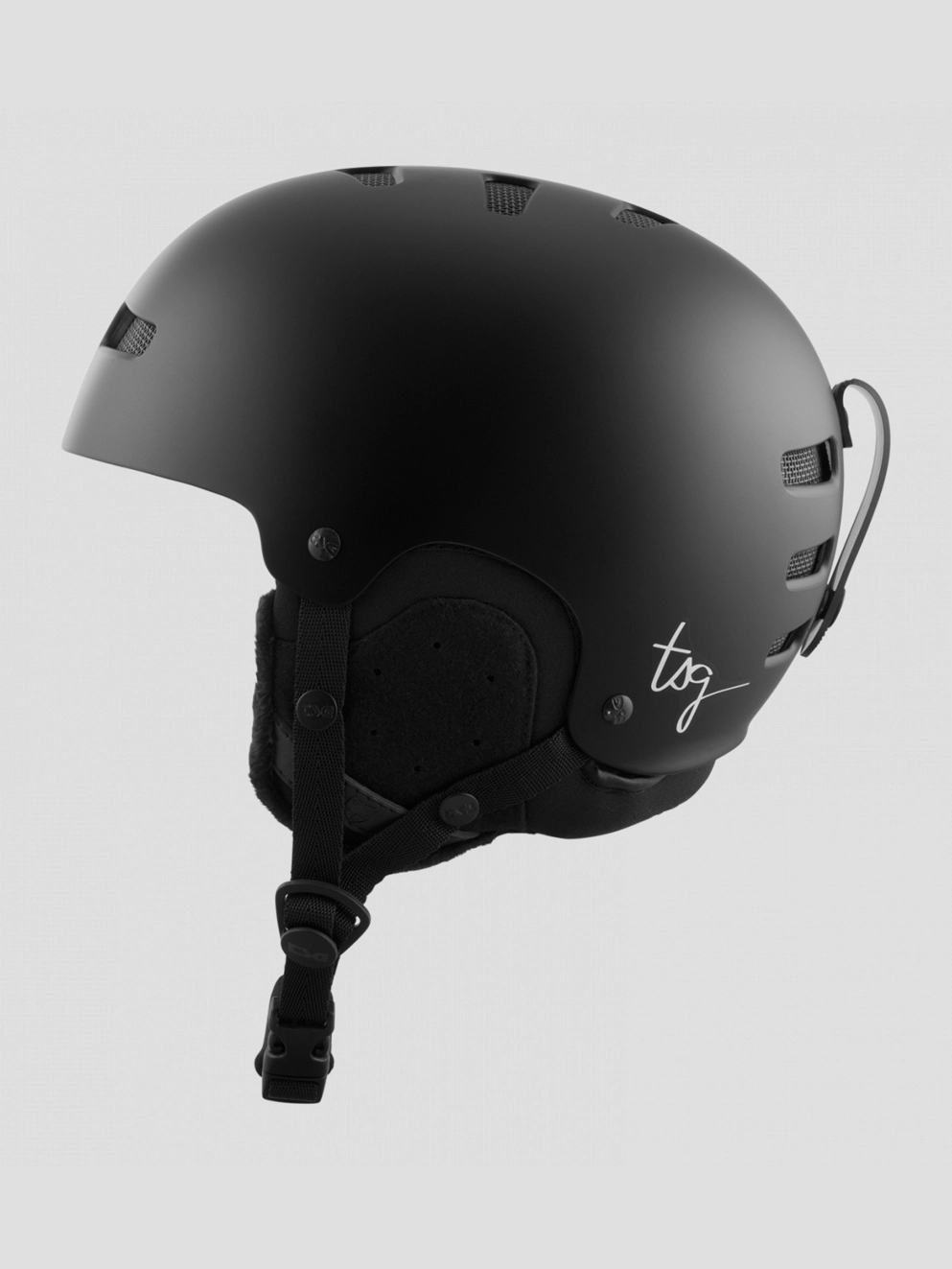 TSG Lotus Solid Color Helmet satin black