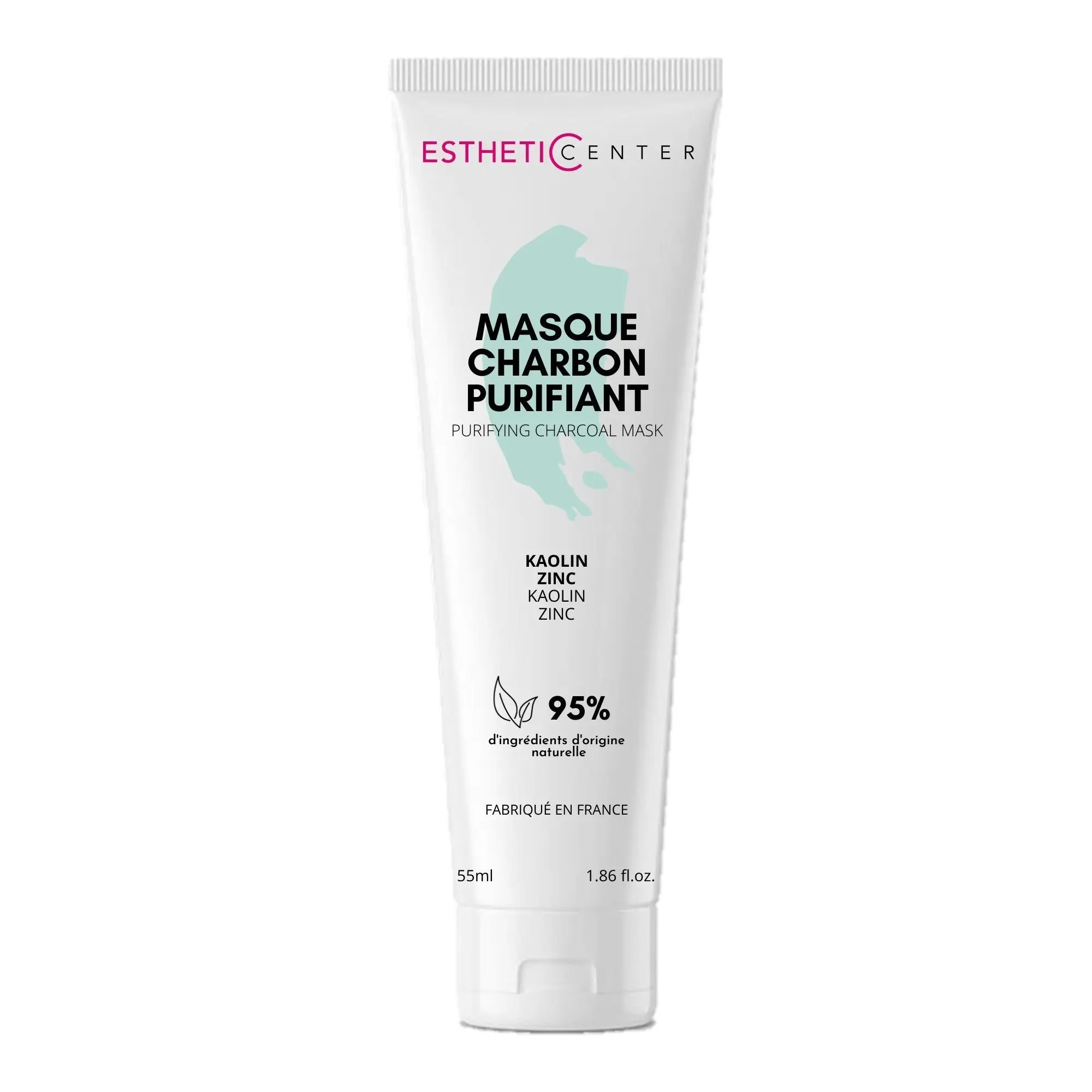 Esthetic Center - Masque Charbon Purifiant Kaolin & Zinc 55ml - Masque