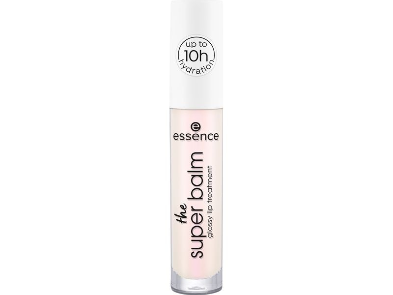 essence Lip Gloss The Super Balm Lip Treatment Transparent Pflegender und feuchtigkeitsspendender Lippenbalsam