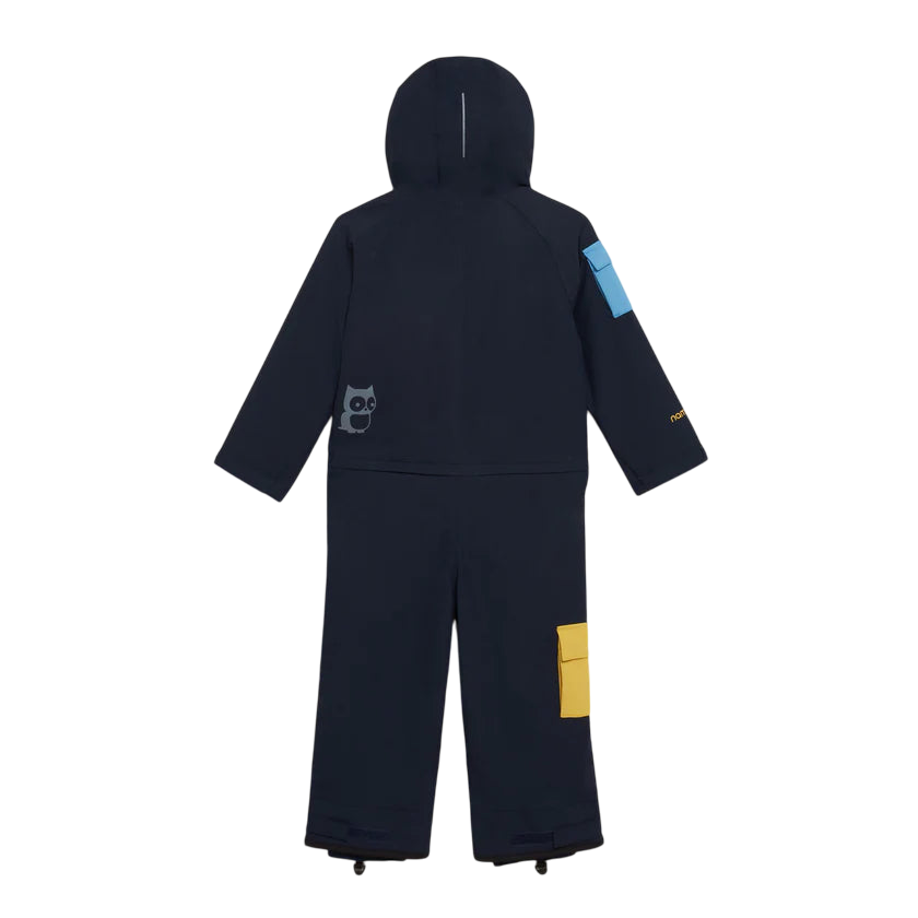 Skianzug Quest True navy Corporate red