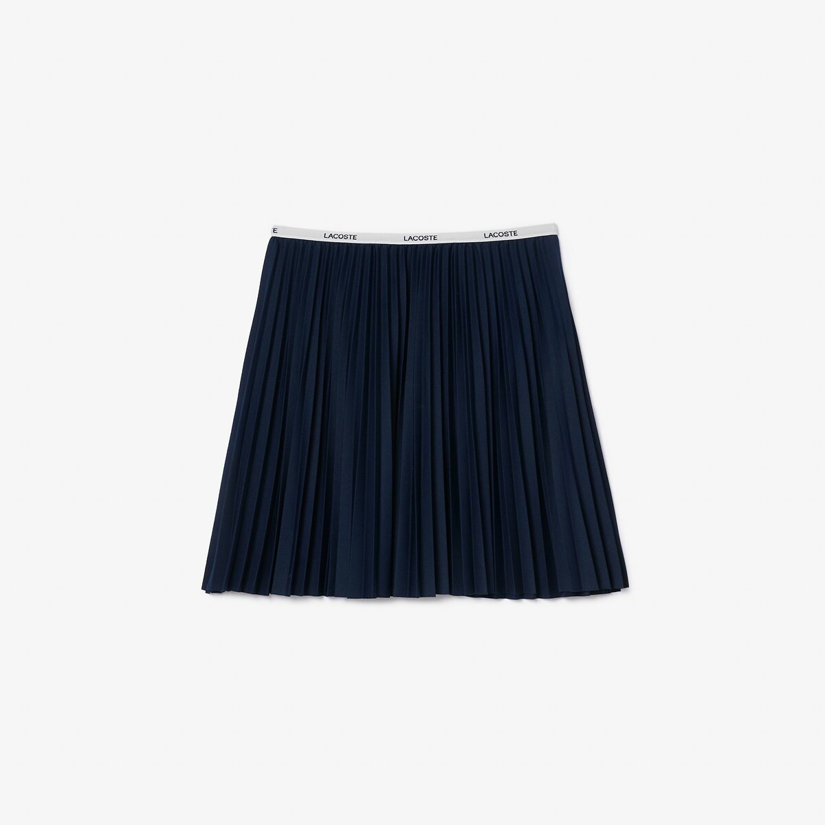 LACOSTE<br>Saia curta plissada