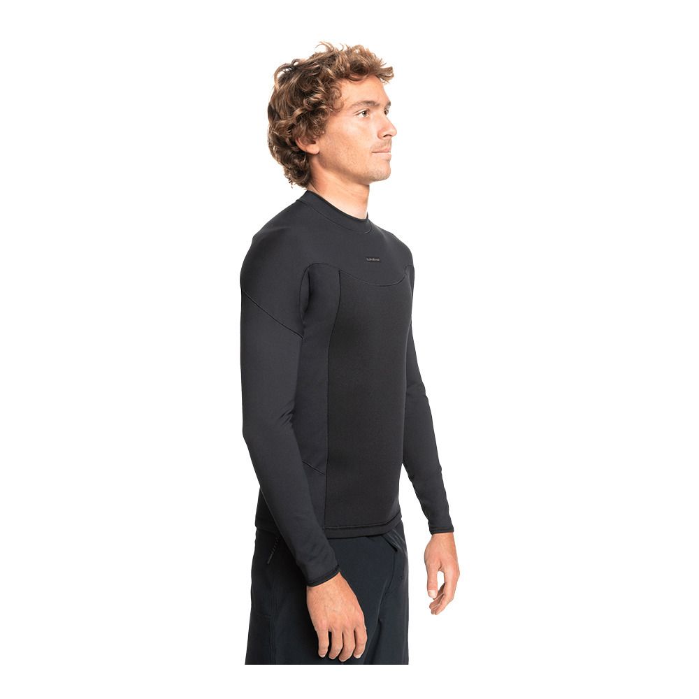 Quiksilver EVERYDAY SESSIONS NEOSHIRT - Top néoprène 1mm Homme black