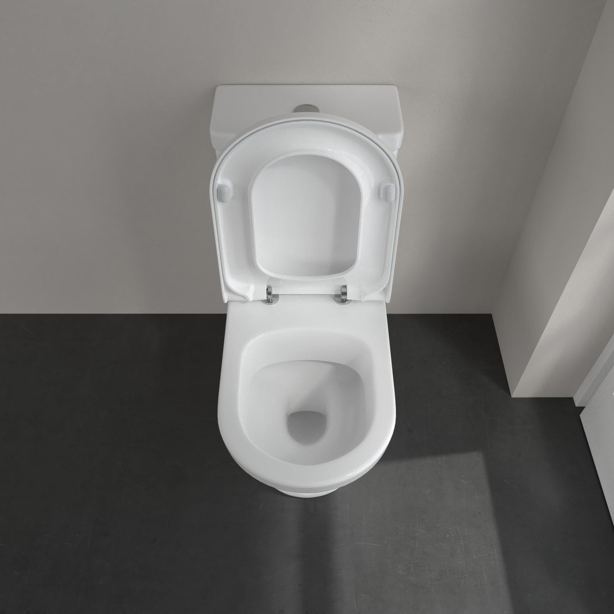 Villeroy & Boch Hommage staand toilet CeramicPlus wit glans