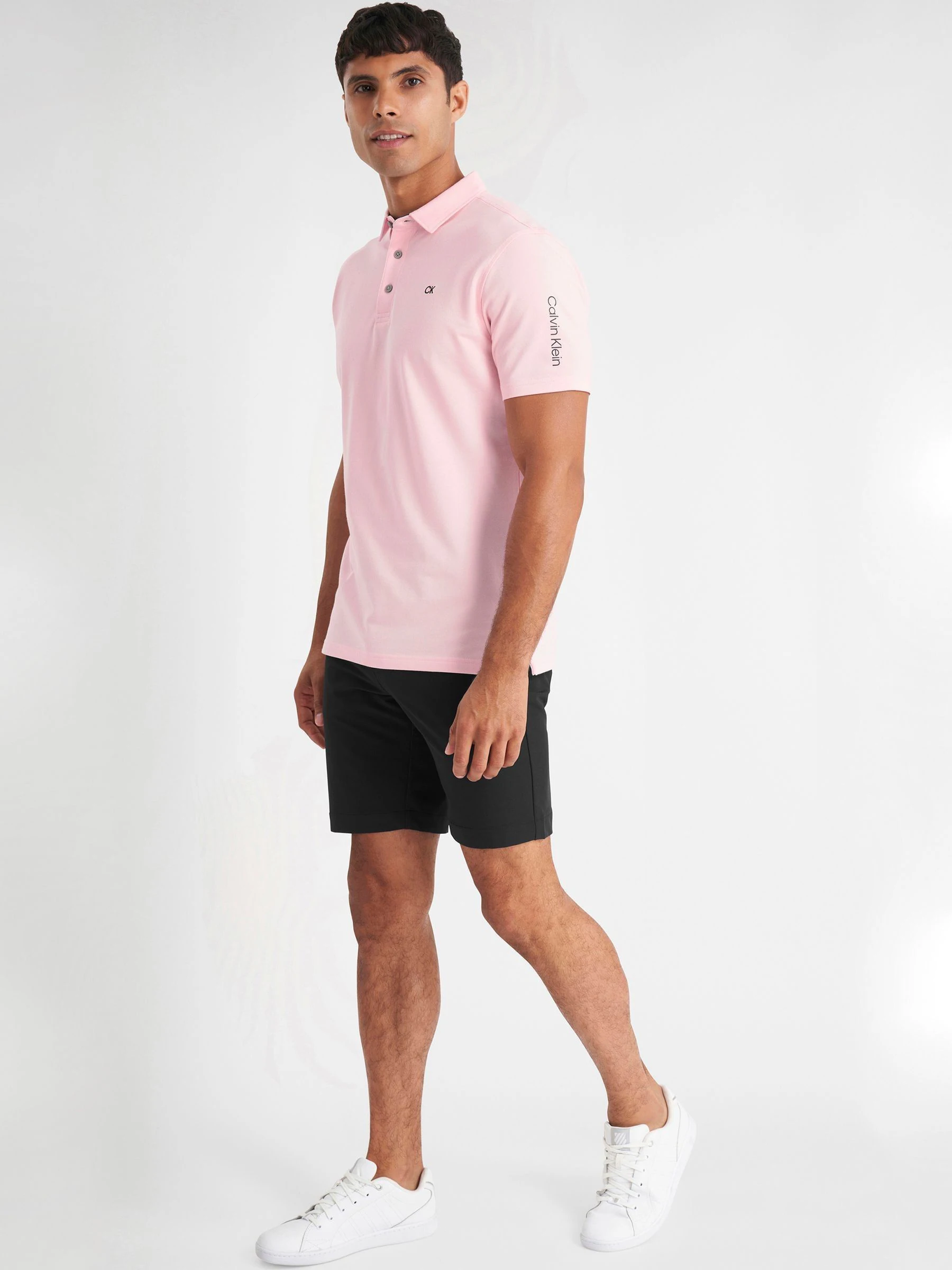 Roze - Calvin Klein Golf Uni poloshirt
