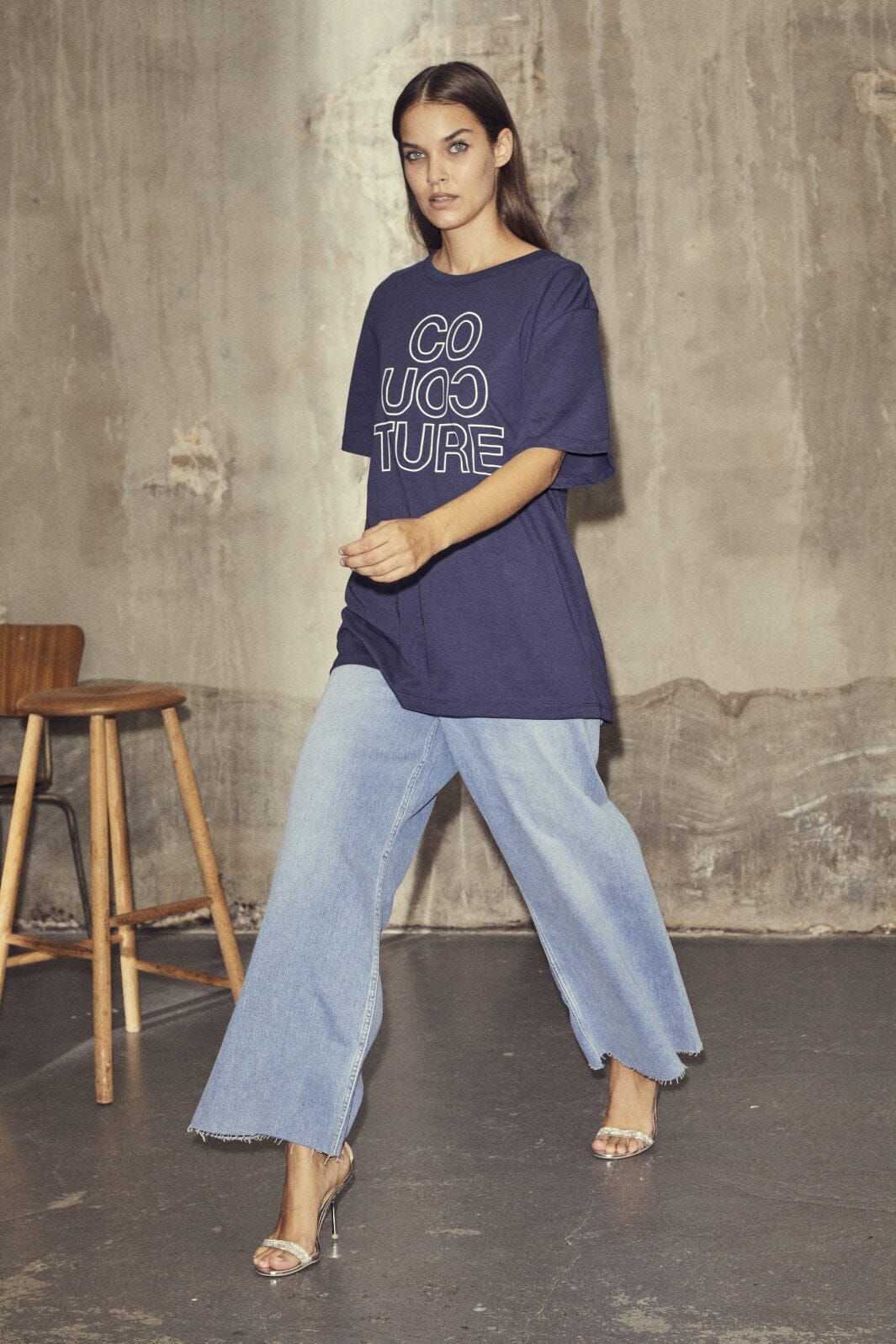 Co´Couture Outlinecc Oversize Tee 33052