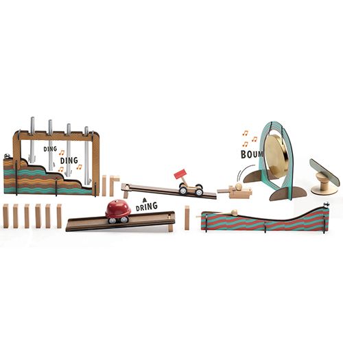 Djeco kettingreactiespel zig & go - music - 52st