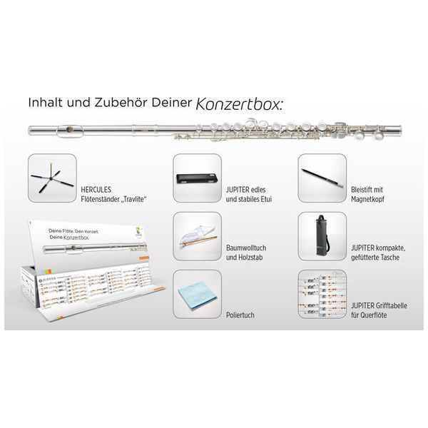 Jupiter JFL700EC-CBox Flute
