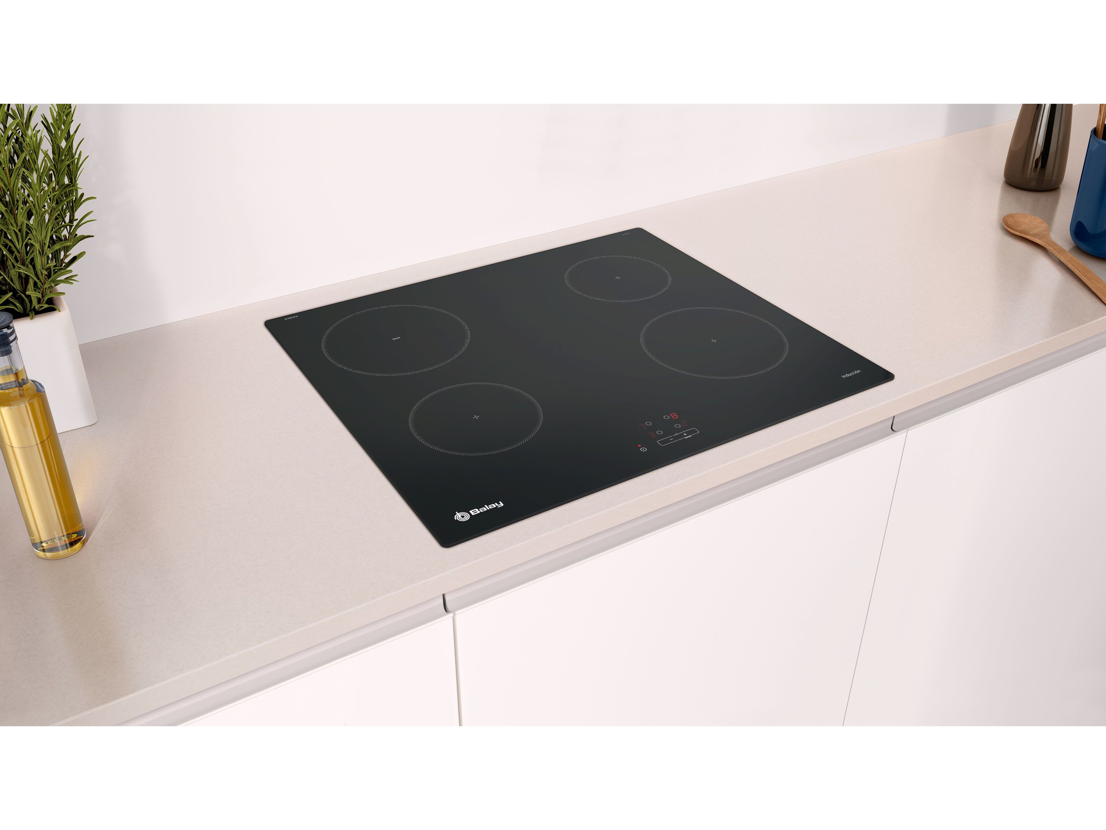 PLACA DE INDUÇÃO BALAY 3EB861EN PRETO 60CM