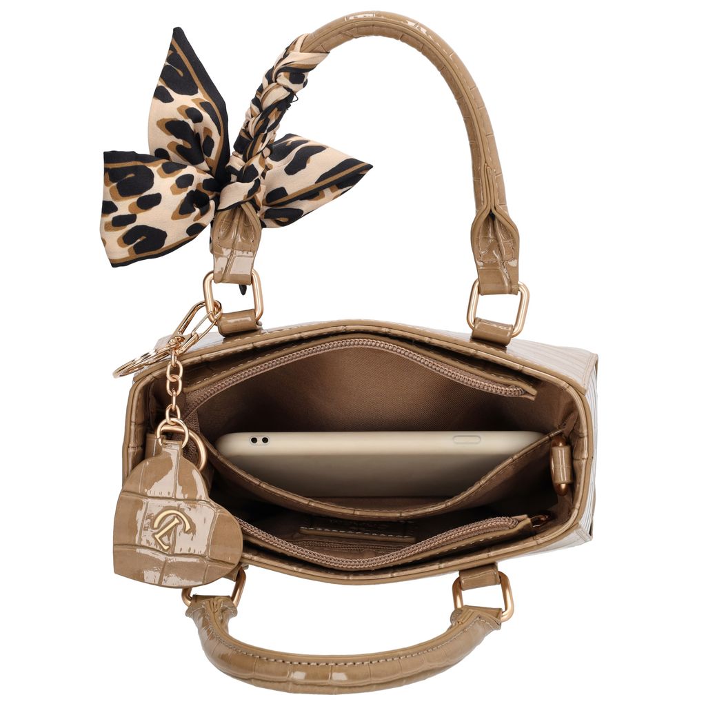 Charm London Knightsbridge Handtas S Taupe