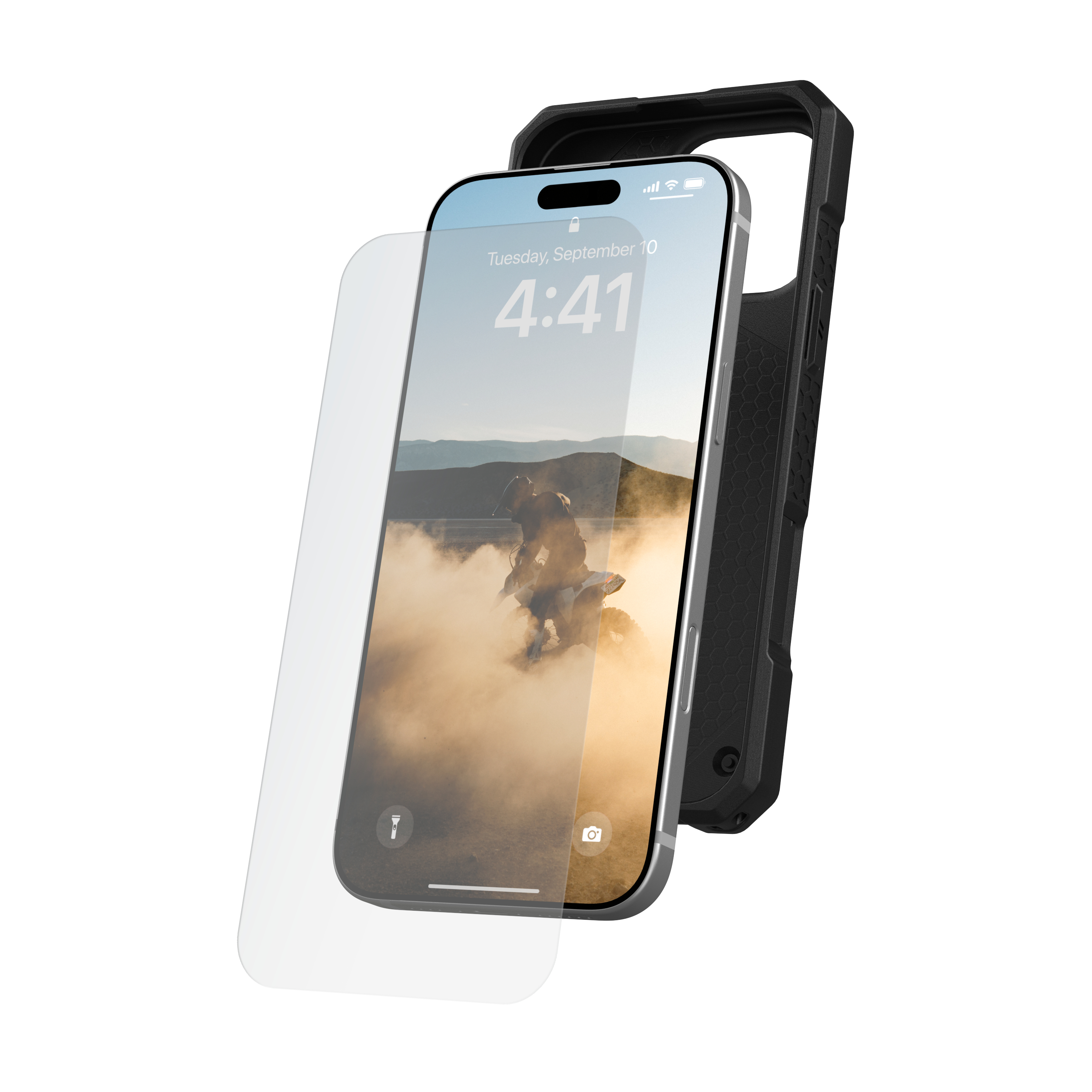 iPhone 16 Pro Max Glass Shield Ultra Panzer Glas Displayschutz Case Friendly (14435811NA)