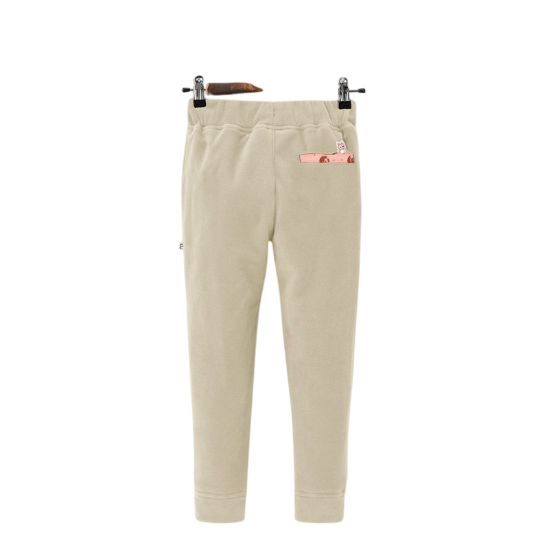 Bio-Fleecehose Step Teddy/Sunsetrose