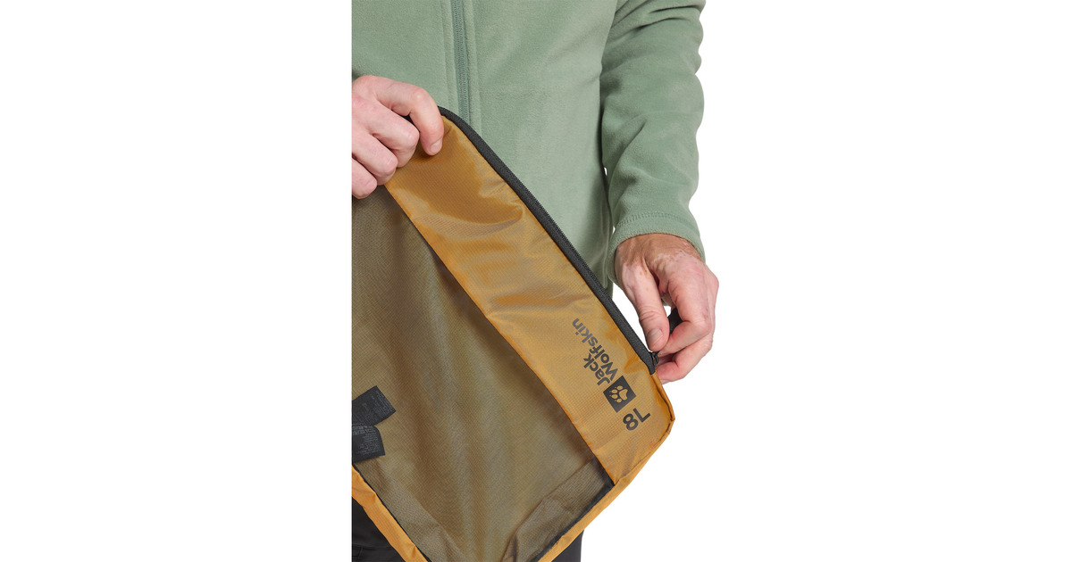 Jack WolfskinCompression Cube 8 tas  (Beige, 8 liter)
