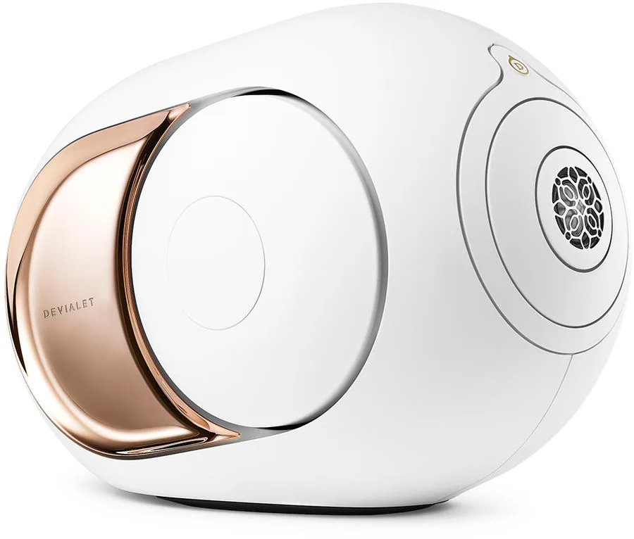 Devialet Phantom I 108 dB Gold   Tree Blanc mat (la paire) Enceintes connectées