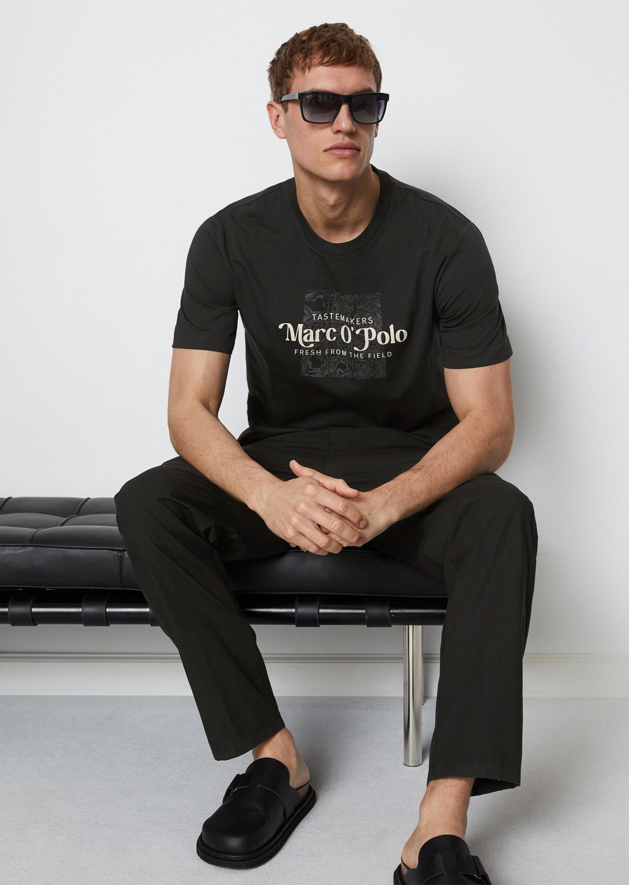 T-Shirt regular aus reiner Bio-Baumwolle