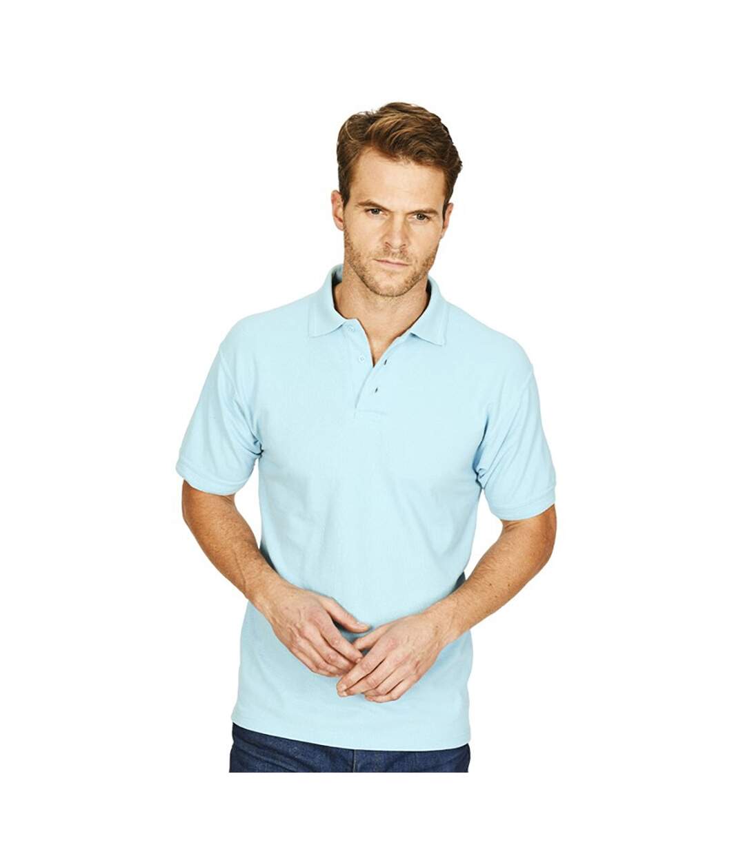 Absolute Apparel - Polo manches courtes PRECISION - Homme (Bleu clair) - UTAB105