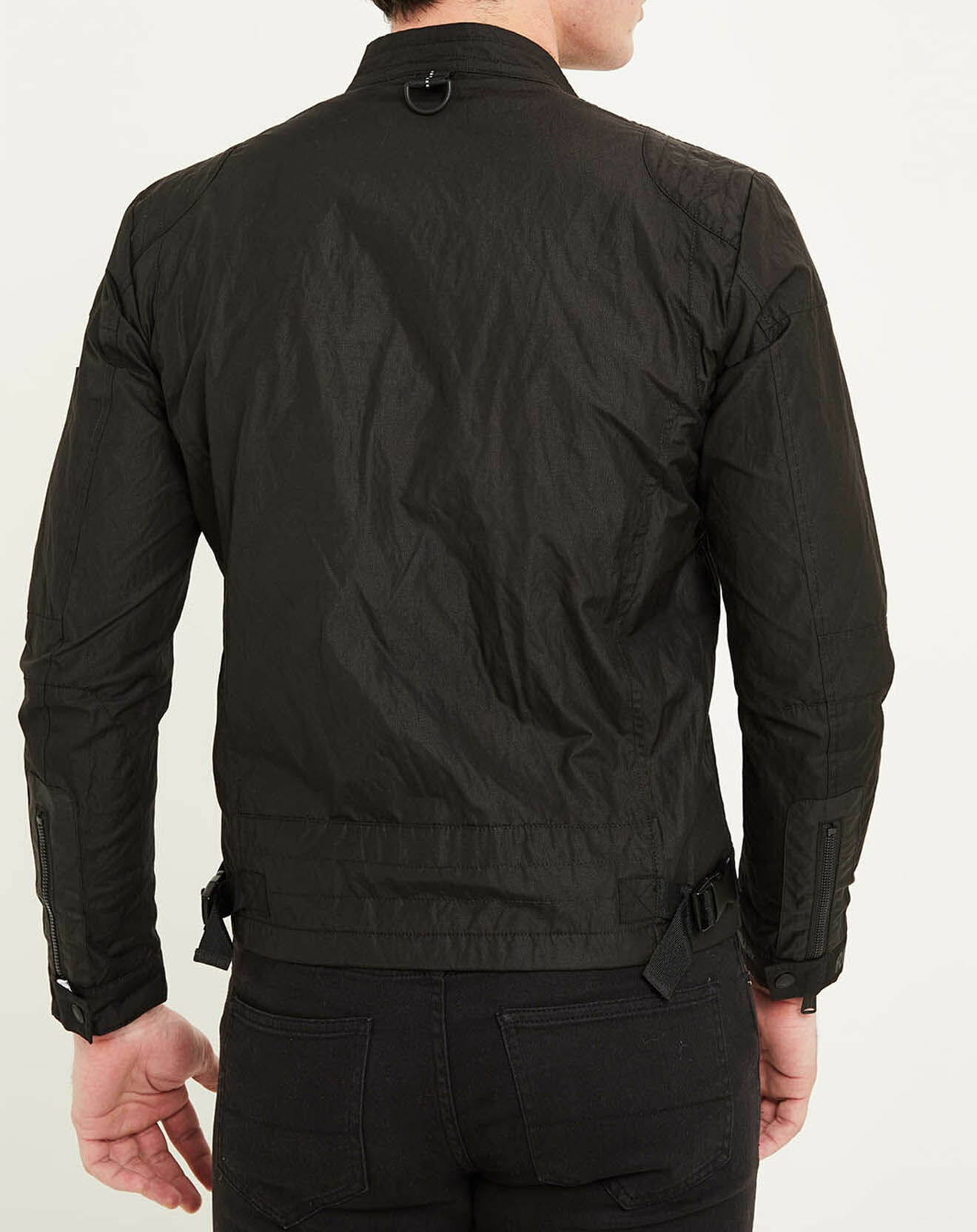 Replay Blouson Motard Nylon noir