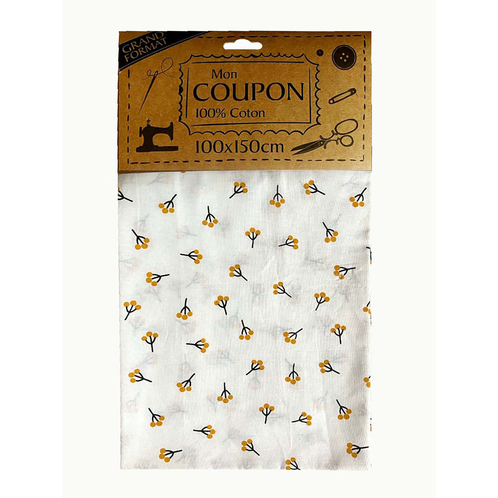 Coupon tissu BELLA 100x150cm