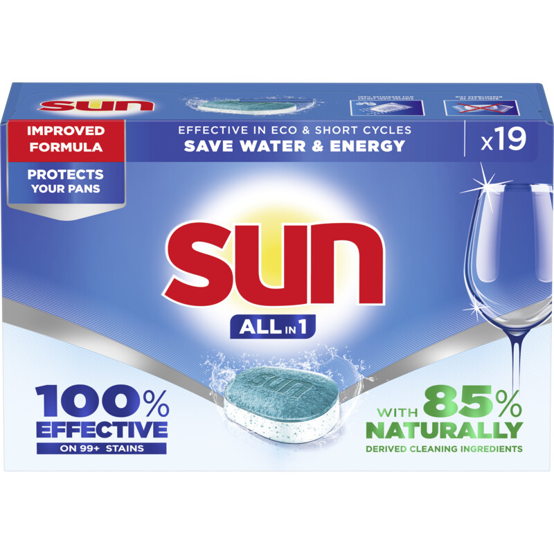 Sun All-in-one normaal vaatwastabletten
