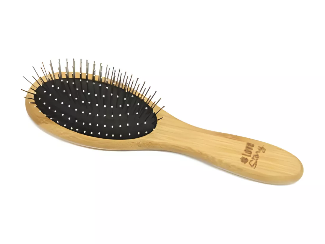 Brosse de Toilettage Bambou 