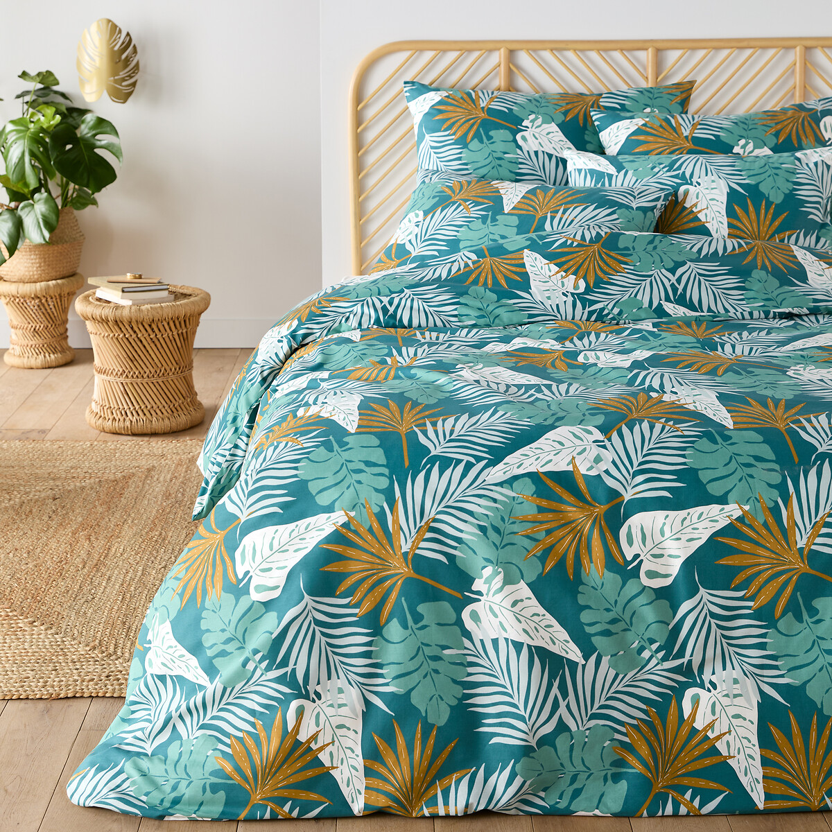 SO'HOME<br>Conjunto de cama de algodão, fronha retangular, Alegrio