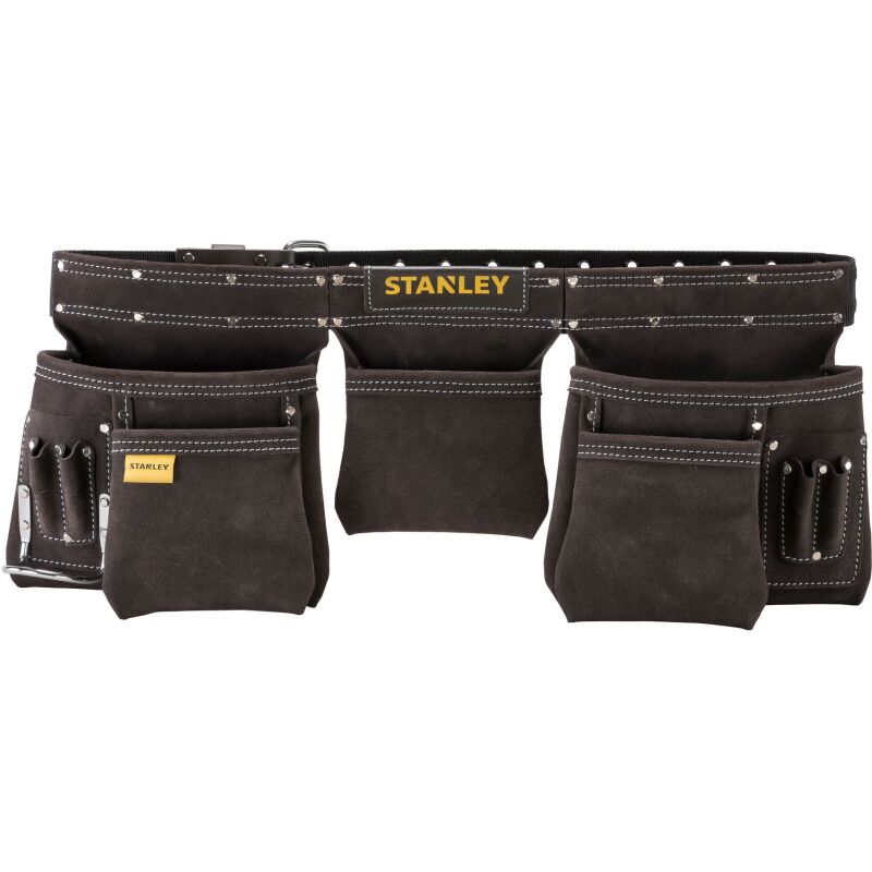 Porte-outils cuir double ceinture